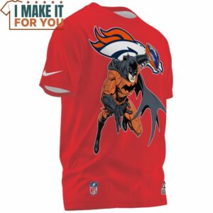 Denver Broncos Batman Football Player T Shirt 2