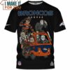 Denver Broncos Horror Movie Characters Mystery Van T-Shirt, Nfl Broncos Gifts