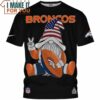 Denver Broncos Lucky Gnomes Big Fan T-Shirt, Denver Broncos Gift Ideas