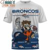 Denver Broncos Mario Super Bowl Champion Cup Cartoon T-Shirt, Gifts For Broncos Fans