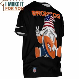 Denver Broncos Lucky Gnomes Big Fan T Shirt 2