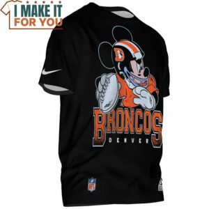 Denver Broncos Mickey Football Game Day T Shirt 2