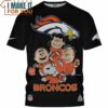 Denver Broncos The Peanuts Movie Football Fan T-Shirt, Denver Broncos Gift Shop