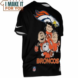 Denver Broncos The Peanuts Movie Football Fan T Shirt 2