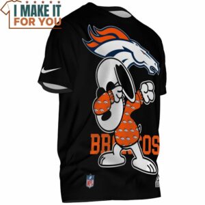 Denver Broncos Snoopy Dabbing Die Hard Fan T Shirt 2