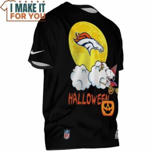 Denver Broncos Snoopy Wizard Halloween T Shirt 2 1