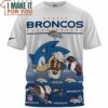 Denver Broncos Sonic Football Player Touchdown T-Shirt, Denver Broncos Gift Shop