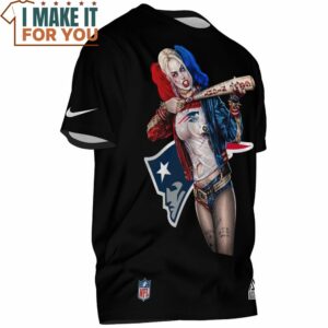 New England Patriots Harley Quinn Die Hard Fan T Shirt 2