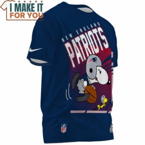 New England Patriots Snoopy And Woodstock Game Day T Shirt 2 1