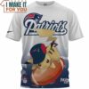 New England Patriots x Pikachu Football Lover Fullprinted T-Shirt, Patriots Gift Ideas