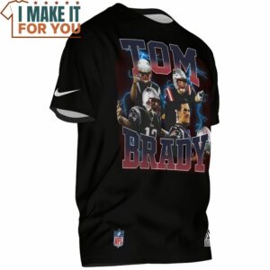 Tom Brady x New England Patriots Vintage T Shirt 2 1