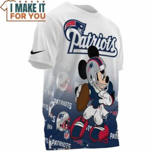 New England Patriots x Mickey Football Player T Shirt 3 1
