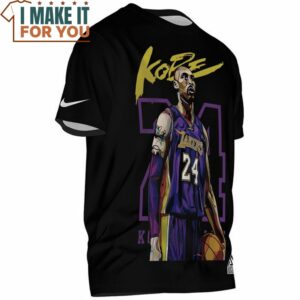 Kobe Bryant 24 Laker Vintage T Shirt NBA Gift for Fans 2