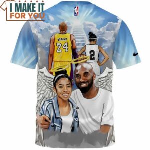 Kobe Bryant Gigi Another Game Fullprinted T Shirt NBA Gift for Fans 2