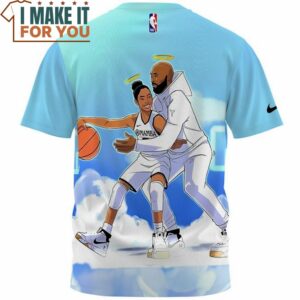 Kobe Bryant Gigi Beautiful Game Fullprinted T Shirt NBA Gift for Fans 2