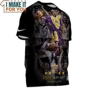 Kobe Bryant 18X NBA All Star Vintage T Shirt NBA Gift for Fans 3