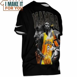 Kobe Bryant Black Mamba Laker 8 Vintage T Shirt NBA Gift for Fans 2