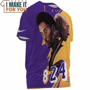 Kobe Bryant Black Mamba Laker 8 24 Vintage T Shirt NBA Gift for Fans 3