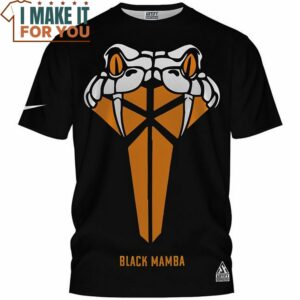 Kobe Bryant Black Mamba Nike Zombie T Shirt NBA Gift Ideas 2