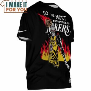 Kobe Bryant Do The Most Los Angeles Laker Skeletal Basketball Vintage T Shirt NBA Gift Ideas 2
