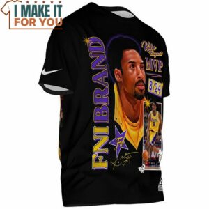 Kobe Bryant FNIBRAND MVP Laker 2010 Champs Vintage T Shirt NBA Gift Ideas 4