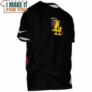 Kobe Bryant LA 5X NBA Champion Skull Basketball Vintage T Shirt NBA Gift Ideas 3