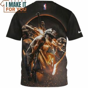 Kobe Bryant Lakers 24 Infinity 3D Art T Shirt NBA Gift Ideas 2