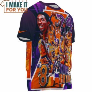 Kobe Bryant Lakers 8 24 All Time Fullprinted T Shirt NBA Gift Ideas 3