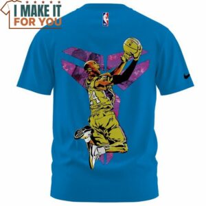 Kobe Bryant 5 Rings Nike Mamba Blue T Shirt, NBA Gift for Fans 2