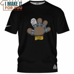 Kobe Bryant 5 Rings Nike Mamba T Shirt NBA Gift for Fans 3 1