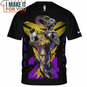 Kobe Bryant Lakers 24 Nike Mamba Vintage T Shirt Best Basketball Gifts 2