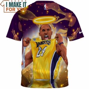 Kobe Bryant Lakers 24 RIP Legend Cartoon T Shirt Best Basketball Gifts 2