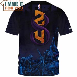 Kobe Bryant Lakers 24 Slam Dunk Vintage T Shirt Best Basketball Gifts 3