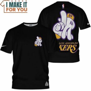 Kobe Bryant Los Angeles Lakers 24 T Shirt Best Basketball Gifts 3