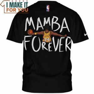Kobe Bryant Mamba 24 Forever T Shirt Best NBA gifts for fans 3