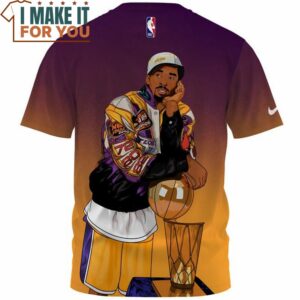 Kobe Bryant NBA Champions Cup Vintage Art T Shirt Best NBA gifts for fans 2