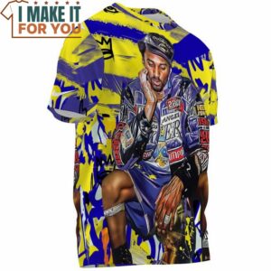 Kobe Bryant NBA Star Street Style Vintage T Shirt Best NBA gifts for fans 3