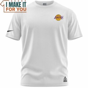 Kobe Bryant Word Art NBA Crown White T Shirt Best NBA gifts for fans 3