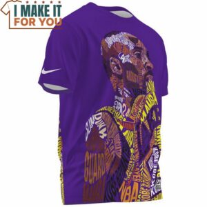 Kobe Bryant Word Art NBA Mamba T Shirt Best NBA gifts for fans 3 1