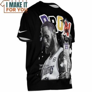 Lebron James Dont Trely On Luck Vintage T Shirt 2