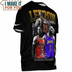 Lebron James GOAT Vintage Quote T Shirt 2