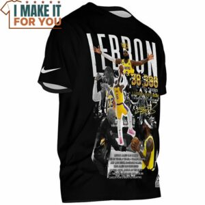 Lebron James King 38390 Point Vintage T Shirt 2