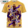 Lebron James King Card Lakers 6 Vintage T-Shirt