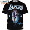 Lebron James King James Lakers 6 Thunder Vintage T-Shirt