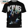 Lebron James King Street Style Signed T-Shirt