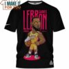 Lebron James L6 Cartoon Style T-Shirt