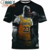 Lebron James Lakers 23 Venom Vintage Fullprinted T-Shirt
