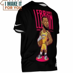 Lebron James L6 Cartoon Style T Shirt 3
