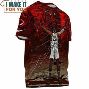 Lebron James Lion King Lakers 23 Vintage T Shirt 3