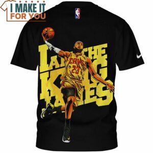 Lebron James Los Angeles GOAT Vintage T Shirt 3